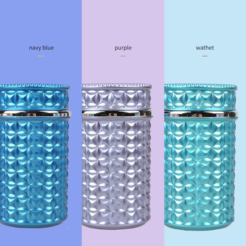 Automobilska pepeljara s poklopcem, metal, model 013, graviranje