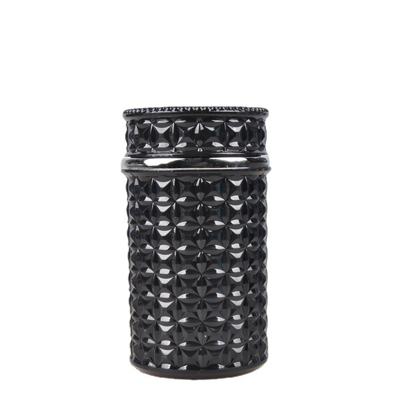 Automobilska pepeljara s poklopcem, metal, model 013, graviranje