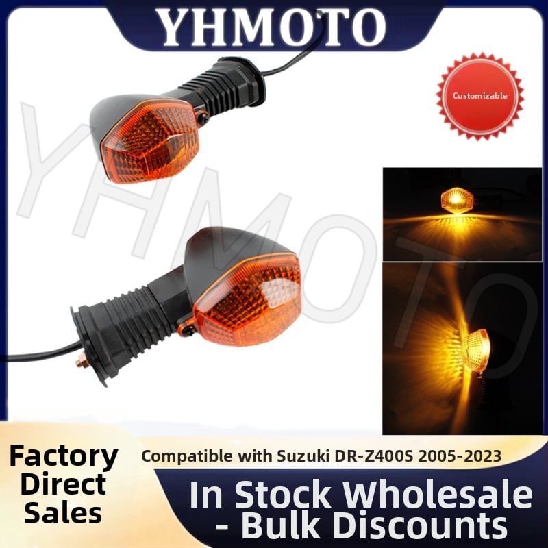 Μοτοσικλετικό φανάρι σήμανσης κατευθύνσεων για Suzuki DRZ400 S/SM DR-Z 400S 400SM 2023, YHMOTO TSL-005-OR