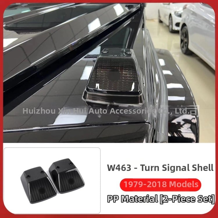 Carcasă semnalizare Xinhui din PP pentru W463 Mercedes-Benz G-Class (G500/G63/G350/G55) cu suport de instalare