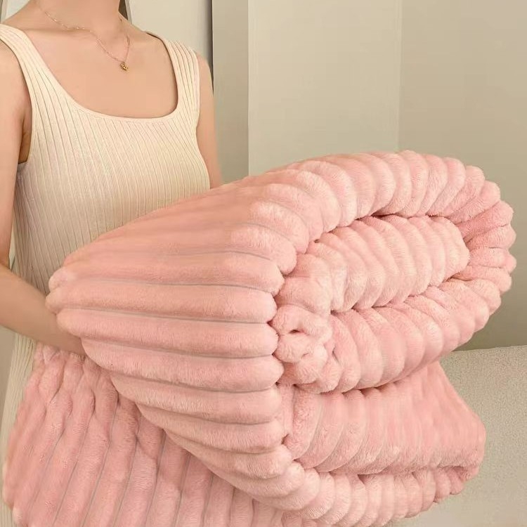Debela deka za kauč, poliester vlakno, jednobojna, 500–800 g, pogodna za sve sezone, moderni minimalistički stil