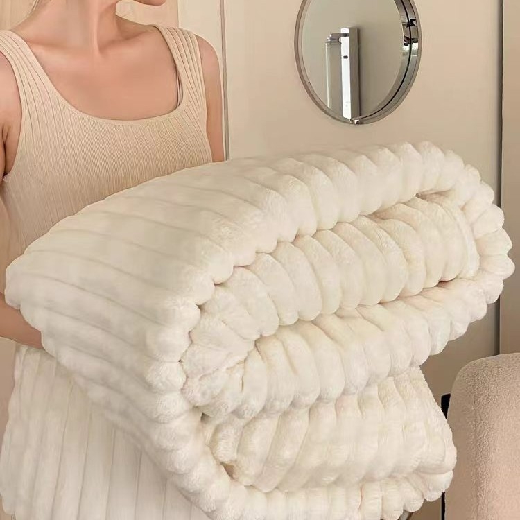 Debela deka za kauč, poliester vlakno, jednobojna, 500–800 g, pogodna za sve sezone, moderni minimalistički stil