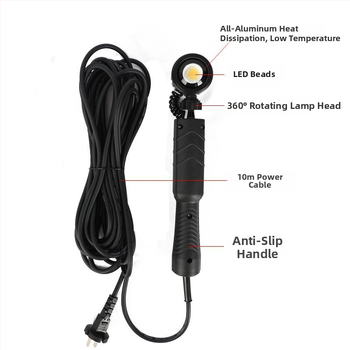 Unique nagy fényerejű széles látószögű spotlámpa belső sarok megvilágításához