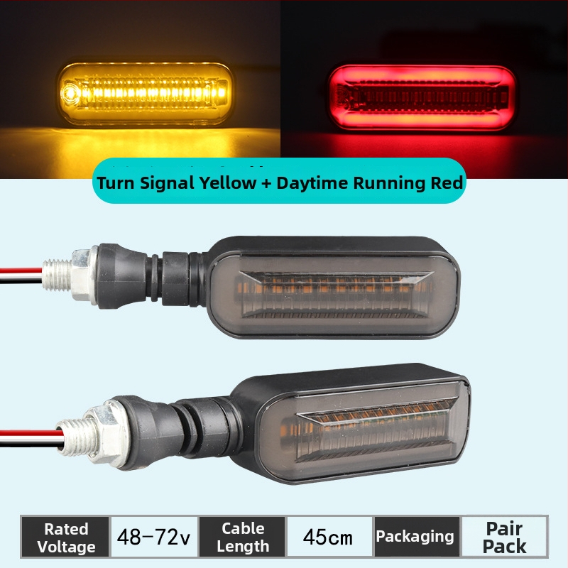 LED žmigavac za električne motocikle i skutere, model ZXD-03, 48–72V, 2W, 4000K, 10000h