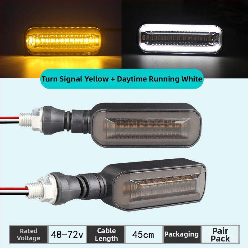 LED žmigavac za električne motocikle i skutere, model ZXD-03, 48–72V, 2W, 4000K, 10000h