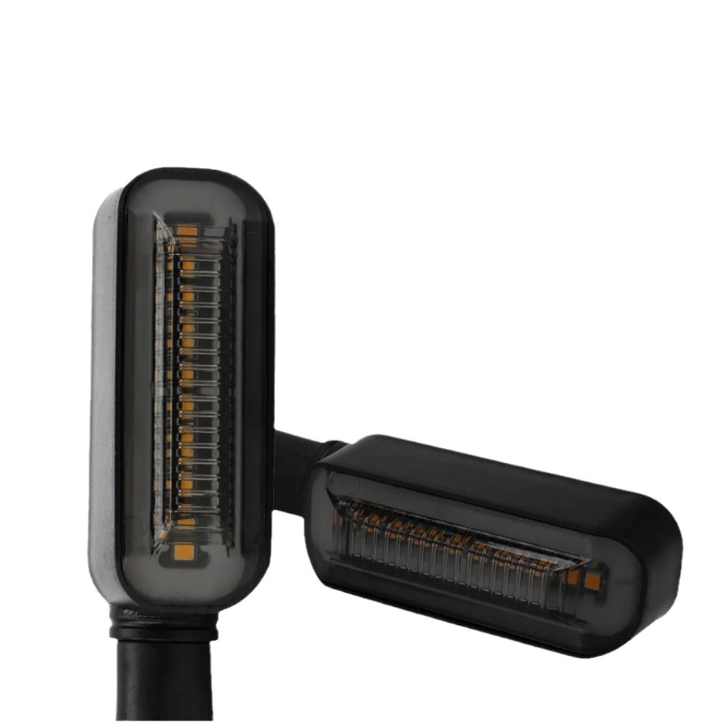 Dvobojni LED pokazivač smjera s dugim držalom, vodootporan, 12V, univerzalna kompatibilnost, model QSY003