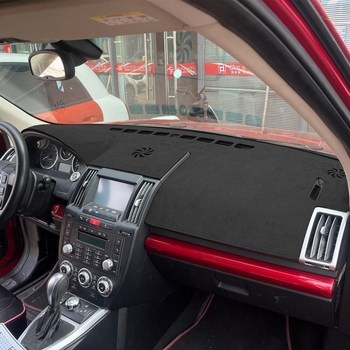 Слънцезащитна подложка за централната конзола на Land Rover Freelander 2 — Материал: Друг; Печат на лого: Да; Авторизиран частен бранд: Да