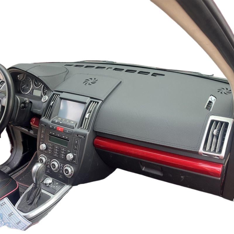 Слънцезащитна подложка за централната конзола на Land Rover Freelander 2 — Материал: Друг; Печат на лого: Да; Авторизиран частен бранд: Да