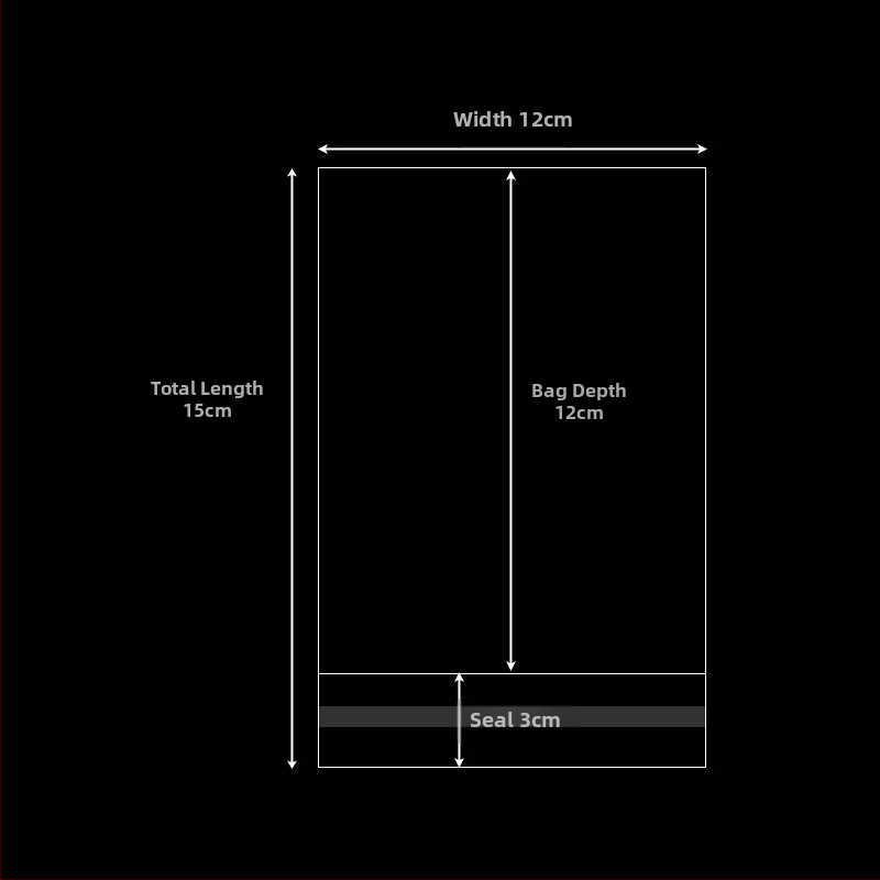 Pungă transparentă de plastic pentru ambalare, autoadezivă, material îngroșat pentru ambalarea cadourilor, imprimare logo, material nou — Qinyun packaging