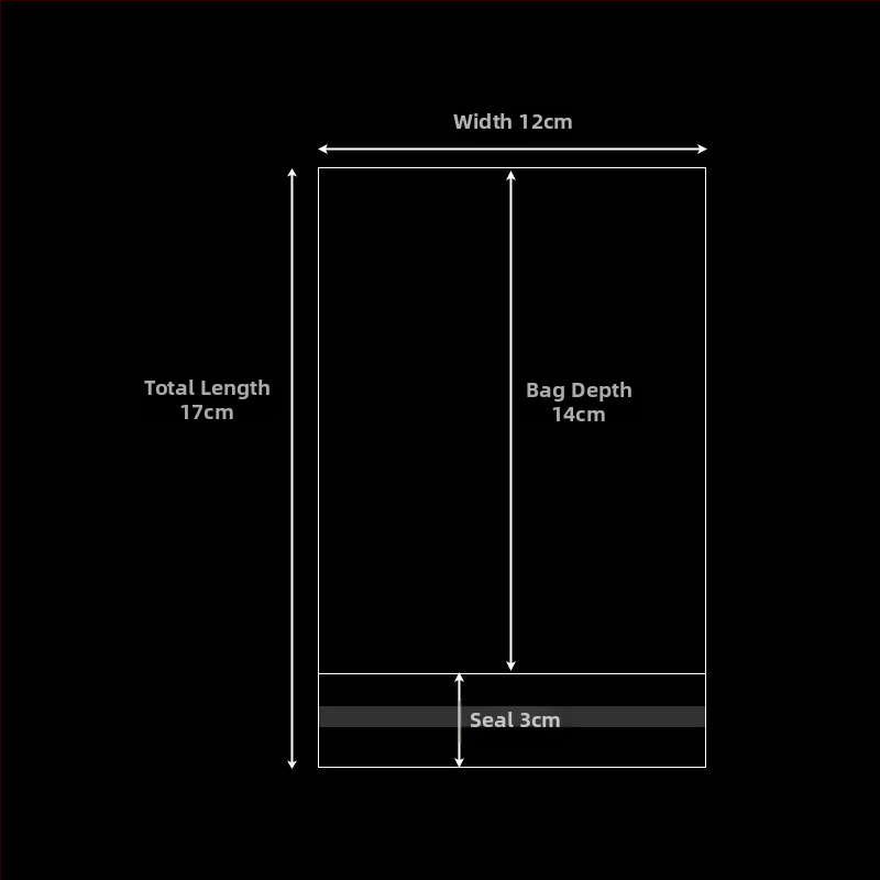 Pungă transparentă de plastic pentru ambalare, autoadezivă, material îngroșat pentru ambalarea cadourilor, imprimare logo, material nou — Qinyun packaging