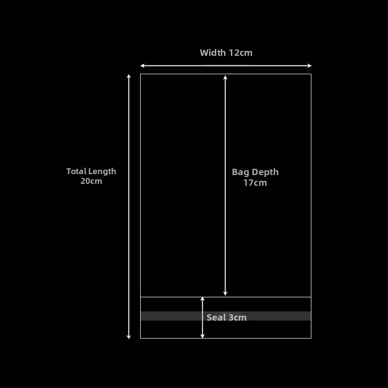 Pungă transparentă de plastic pentru ambalare, autoadezivă, material îngroșat pentru ambalarea cadourilor, imprimare logo, material nou — Qinyun packaging