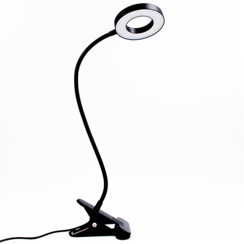 Klip stolna svjetiljka USB, zaštita očiju, fleksibilan vrat, podesiva temperatura boje 3000–6500K, 5–7W, CRI ≥90, pametna kontrola