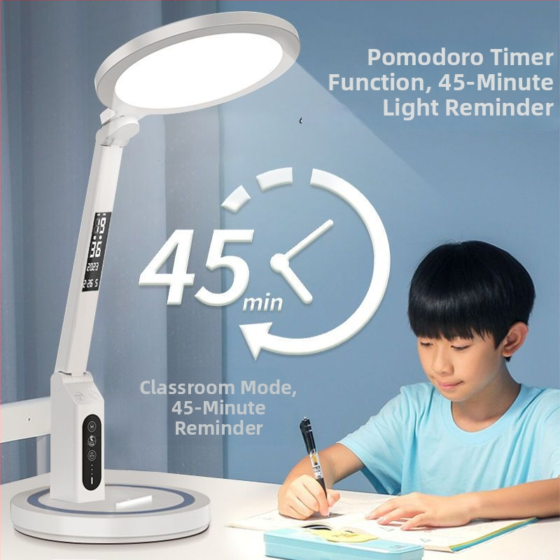 LED stolna lampa s USB napajanjem, dodirni prekidač, plastično sjenilo, CRI 80–89, napon ≤36V