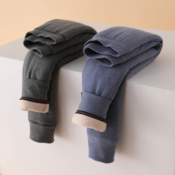Dječje termalne duge hlače od vune - Unisex, visoki struk, 100% vuna, zima, uzrast 3-8 godina