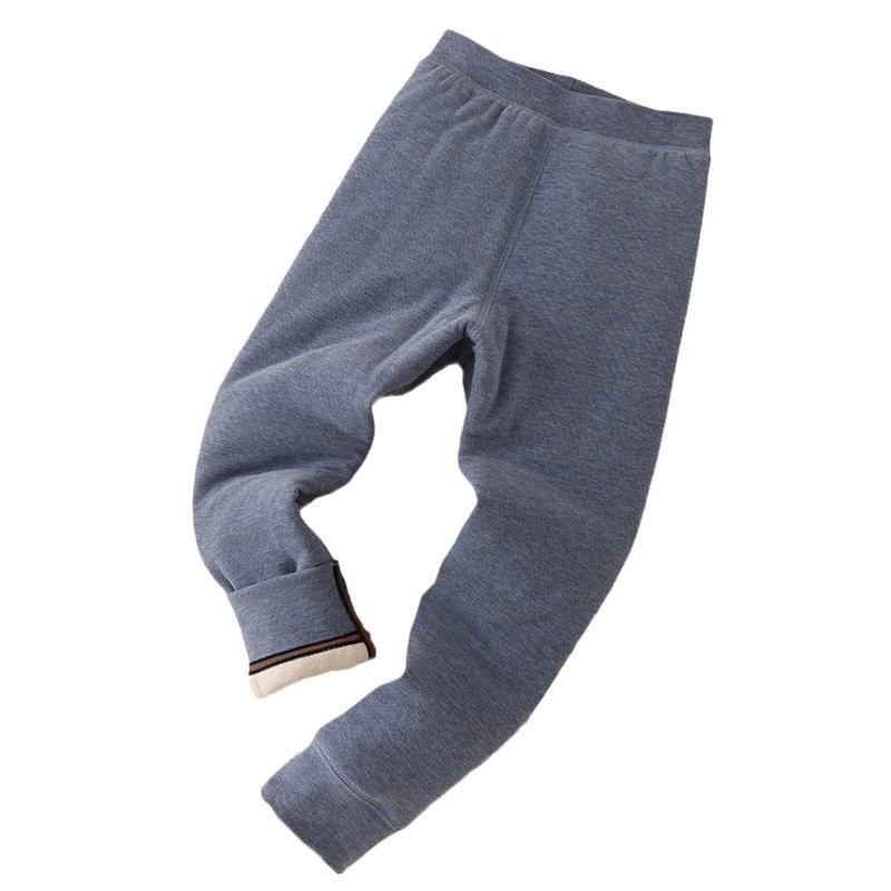 Dječje termalne duge hlače od vune - Unisex, visoki struk, 100% vuna, zima, uzrast 3-8 godina