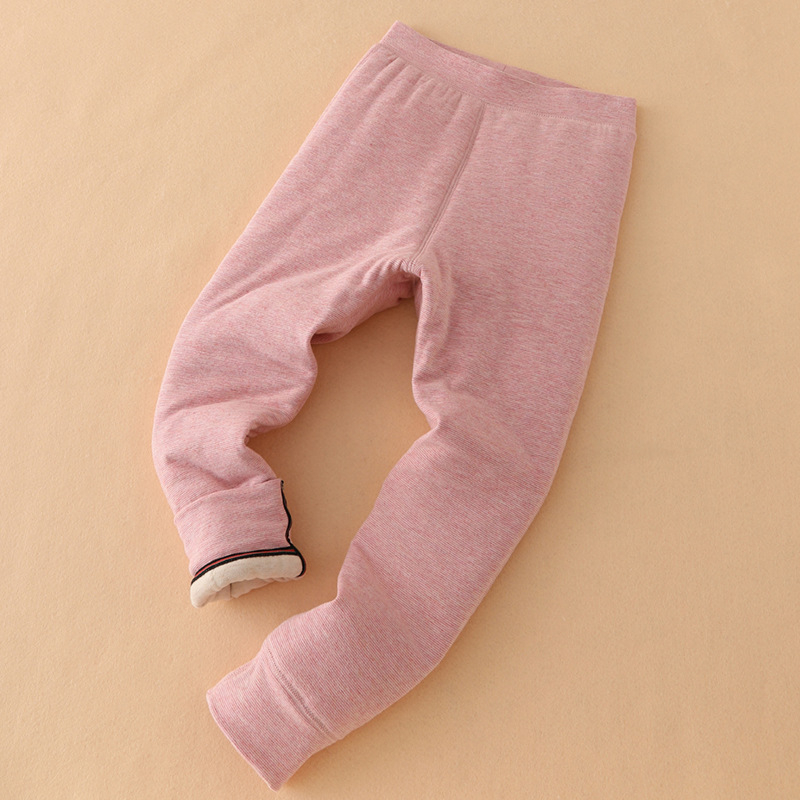 Dječje termalne duge hlače od vune - Unisex, visoki struk, 100% vuna, zima, uzrast 3-8 godina