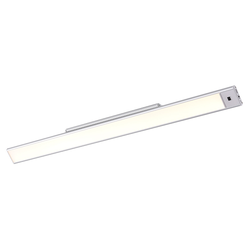 Zidna lampica za učenje s zaštitom vida — dodirni prekidač, ugrađena litijska baterija, metalni sjenčanik, svjetlosni intenzitet razine AA, napon ≤36V