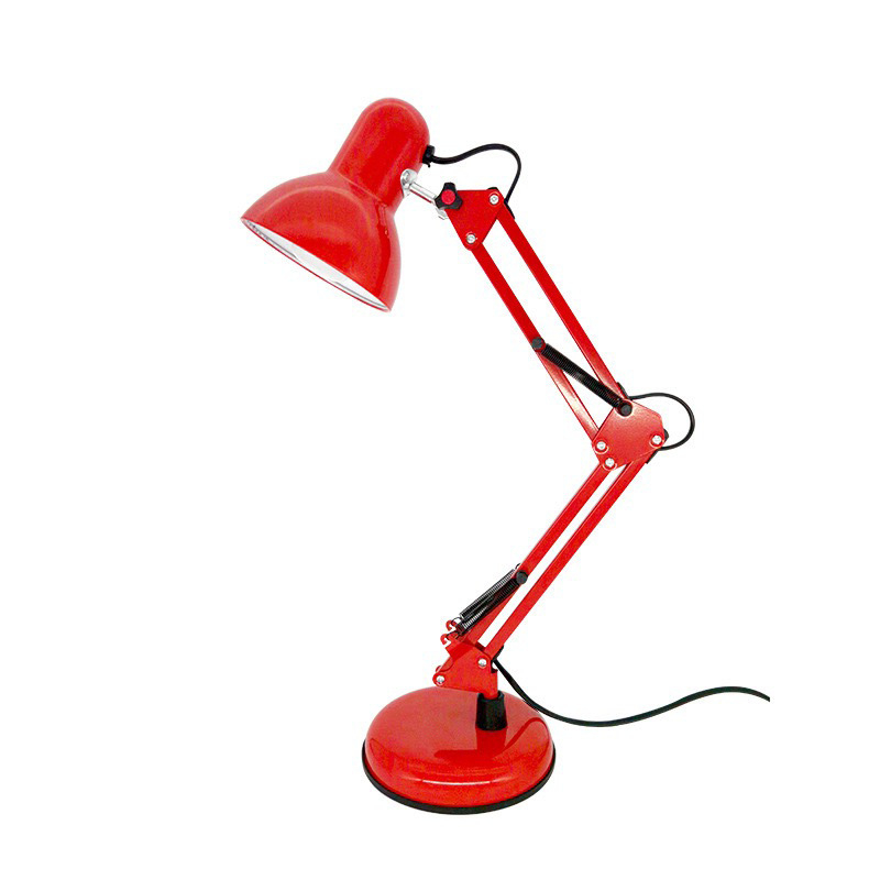 LED Stolna lampa s dugim ramenom za zaštitu očiju, s klipom, sklopna, metalna, 220V, CRI ≥90