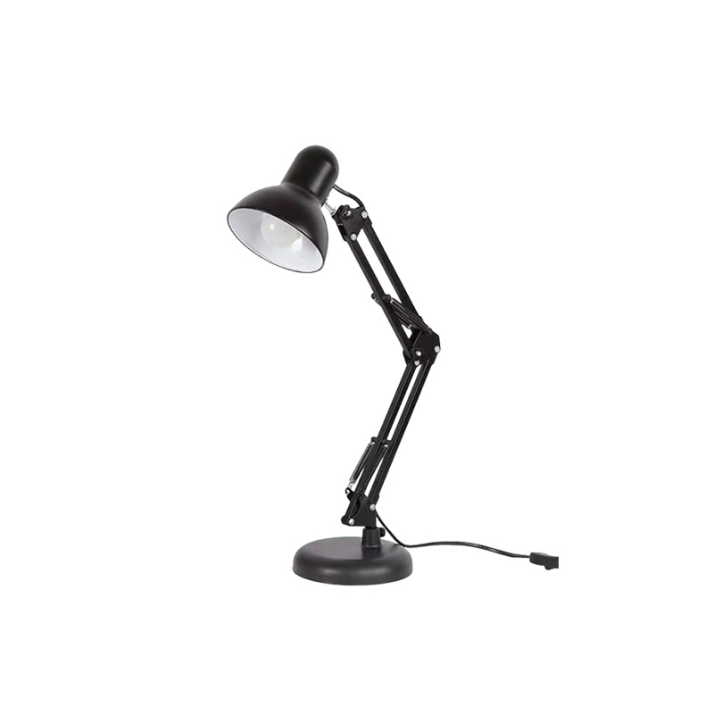 LED Stolna lampa s dugim ramenom za zaštitu očiju, s klipom, sklopna, metalna, 220V, CRI ≥90