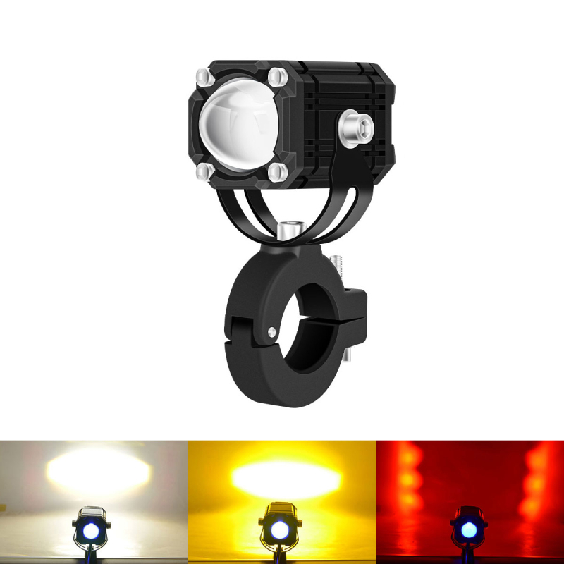 Φανάρι LED για μοτοσικλέτα με Spotlight φακό, 12V, 5000 lm, αλουμινένιο περίβλημα, IP67, μοντέλο motor203