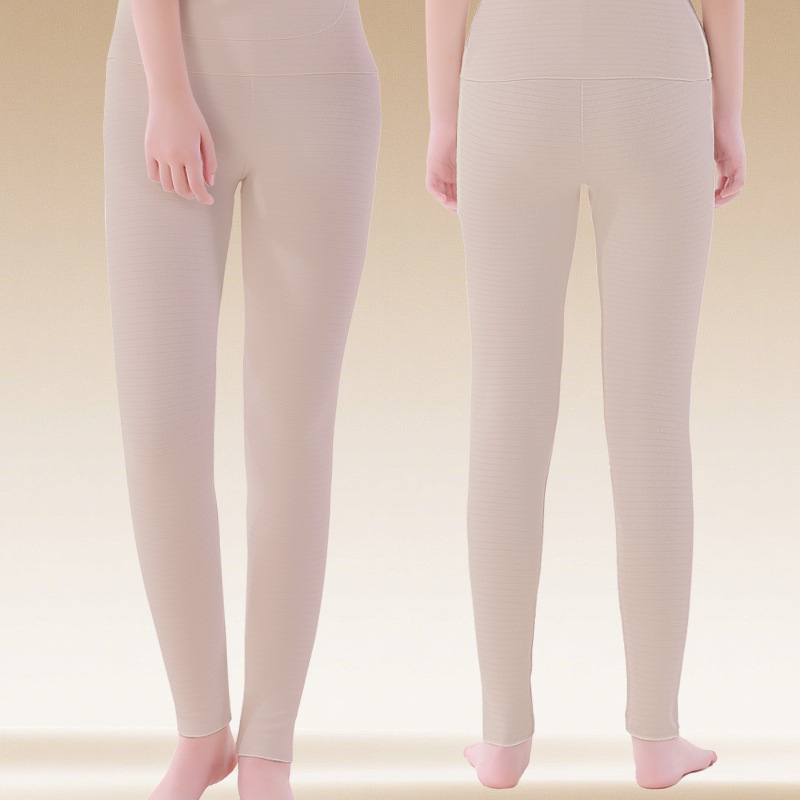 Djevojčice Jesensko–Zimske Termalne Donje Hlače za Školsku Uniformu, Prekrivena Mekom Unutrašnjošću, Poliester 91% | Elastan 4,5% | Viskozа 2,5%