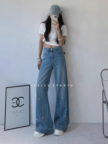 Traperice od pamuka, širok kroj, 90–95% pamuka, proljeće 2025