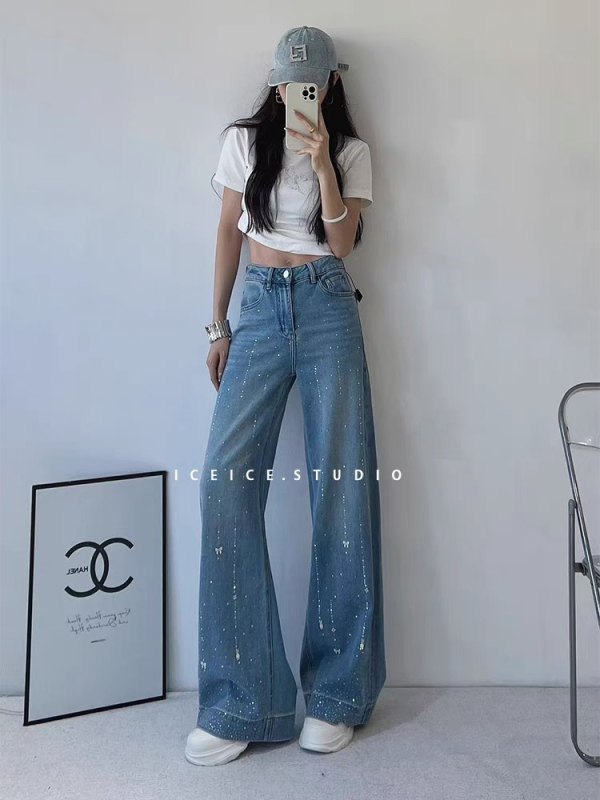 Traperice od pamuka, širok kroj, 90–95% pamuka, proljeće 2025