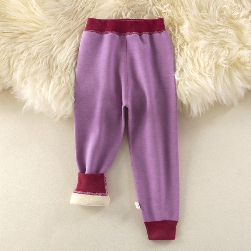 Dječje hlače s flisom iznutra, Koala fleece, 100% poliester, Unisex – srednji pojas, jesen-zima, za djecu od 8 godina