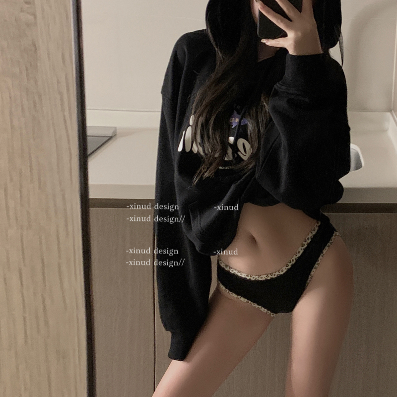 Ženske bokserice s niskim strukom od pamuka, prozračni pleteni materijal, leopard uzorak rub, glavni materijal pamuk, podstava od pamuka 90–95%