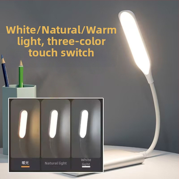 USB mini stolna lampa s noćnim svjetlom, PVC abažur, USB napajanje, CRI 70-79, napon ≤36V