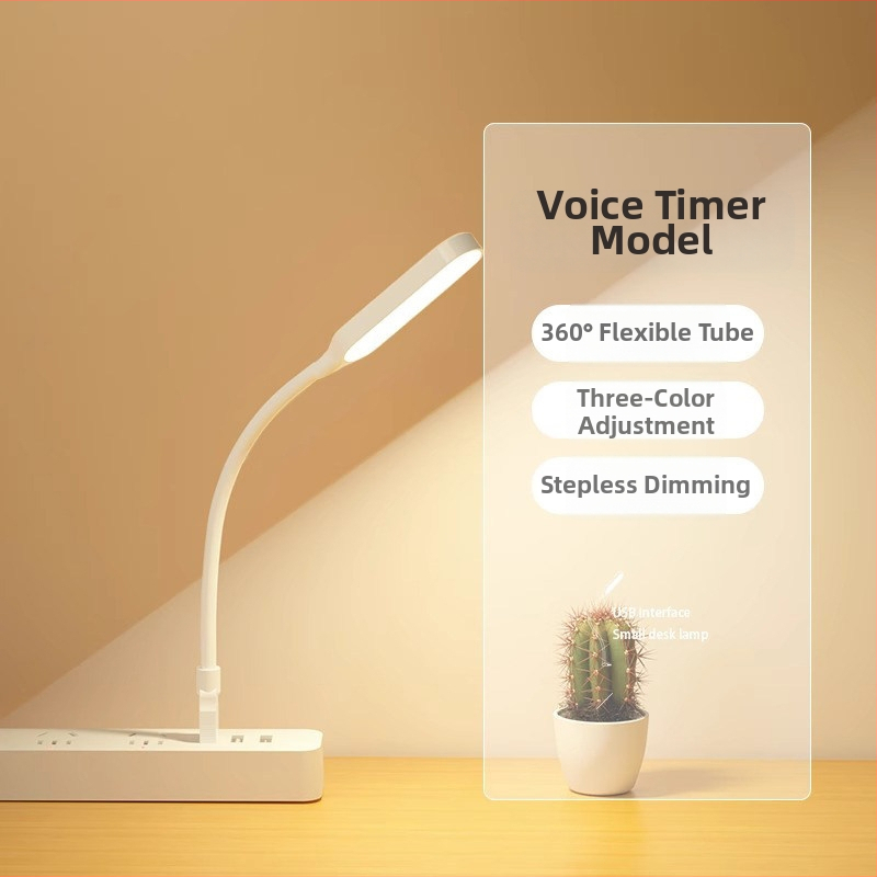USB mini stolna lampa s noćnim svjetlom, PVC abažur, USB napajanje, CRI 70-79, napon ≤36V
