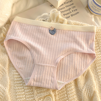 Djevojčice bezšivne pamukaste gaćice, srednjeg pojasa, prozračne, antibakterijske
