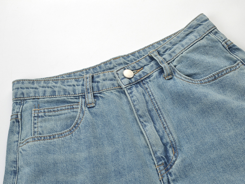 Ženske široke traperice od denima, duge, ultra niska struka, 2022 zima