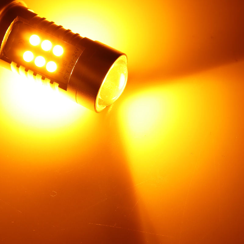 LED auto žarulja za signalizaciju i vožnju unatrag, BA15S/1157 baza, 21SMD 3030, 11.1W, 12V, 3500–6000K, aluminijsko kućište, QCXD-006, univerzalna