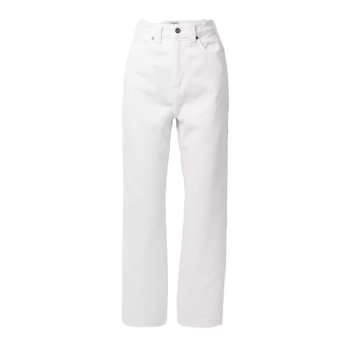Ženske traperice ravnog kroja s visokim strukom, denim, 95% pamuk, duljina 9/10