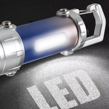 Višestruka LED svjetiljka za ključeve – prenosno hitno svjetlo, punjiva baterija 400 mAh, 100–240 lm, vodootporna