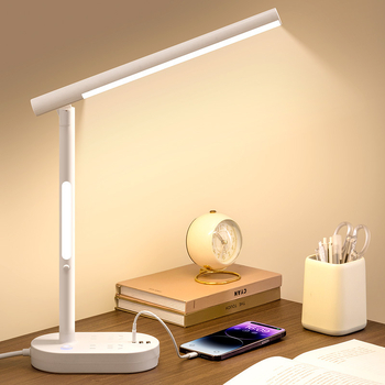 Mijia stolna lampa za učenje sa zaštitom vida, USB lampica za studentski dom, nordijski stil, pametno upravljanje, gumbasti prekidač