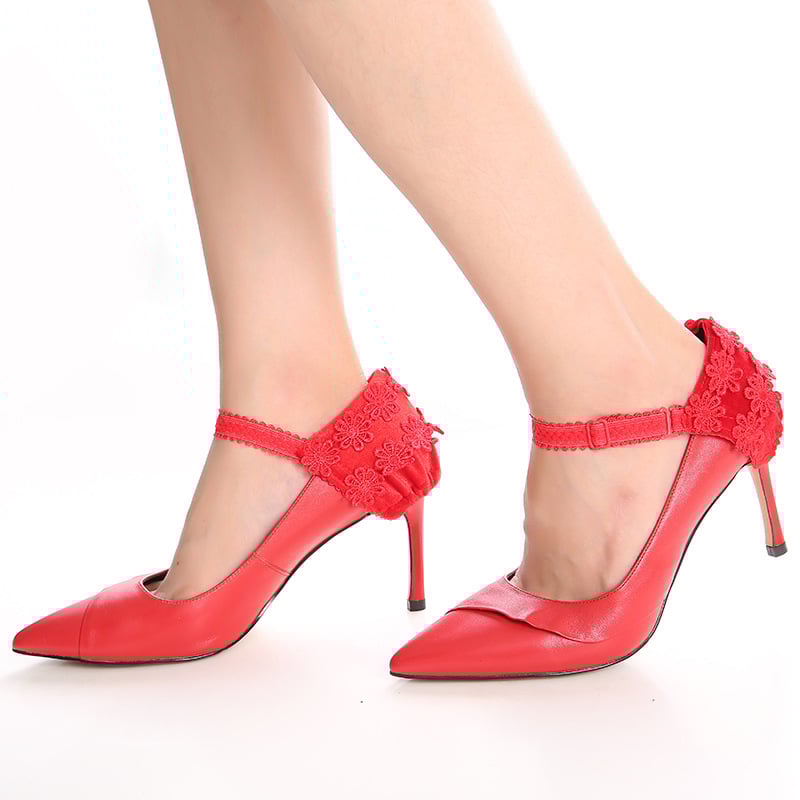 Αντι-πτώση φτέρνας για ψηλά παπούτσια – ρυθμιζόμενα κορδόνια πολυεστέρα, μοντέλο ST-020, μάρκα Shengtong, κατάλληλο για δερμάτινα παπούτσια, αποτρέπει την πτώση της φτέρνας