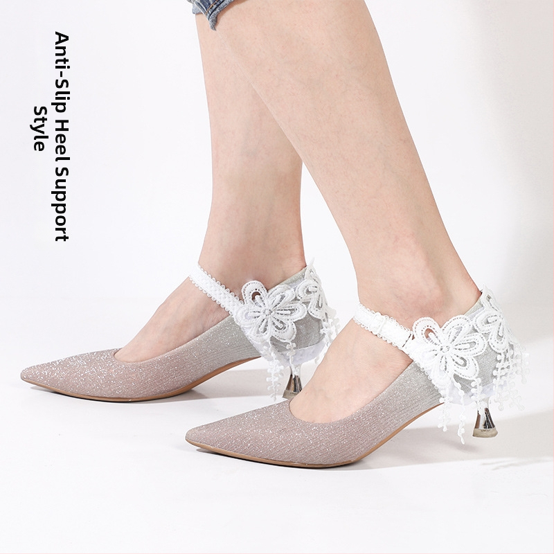 Αντι-πτώση φτέρνας για ψηλά παπούτσια – ρυθμιζόμενα κορδόνια πολυεστέρα, μοντέλο ST-020, μάρκα Shengtong, κατάλληλο για δερμάτινα παπούτσια, αποτρέπει την πτώση της φτέρνας