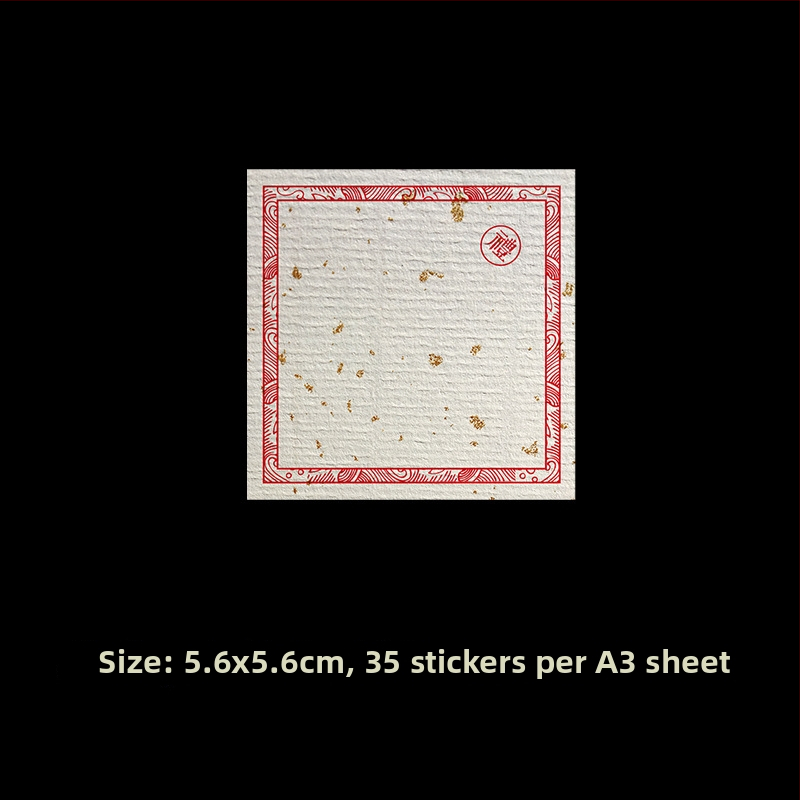 Σετ λευκών ετικετών για χειρόγραφη σημείωση – αυτοκόλλητες ετικέτες από επικαλυμμένο χαρτί, ποικιλία διαστάσεων, προσαρμόσιμες