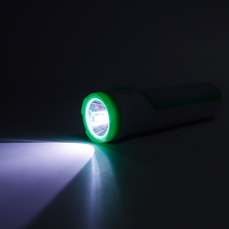 Φακός χειρός, 1W πηγή φωτισμού, 4,5V, εμβέλεια 100 μέτρα, δέσμη 180°