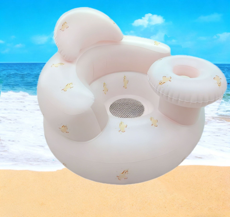 Μωρό φουσκωτό διπλωτό καρεκλάκι φαγητού, προστασία από ανατροπή, PVC υλικό, Happy child (PVC · Μάρκα: Happy child · Οικιακή χρήση · Φουσκωτό · Διπλώνεται)