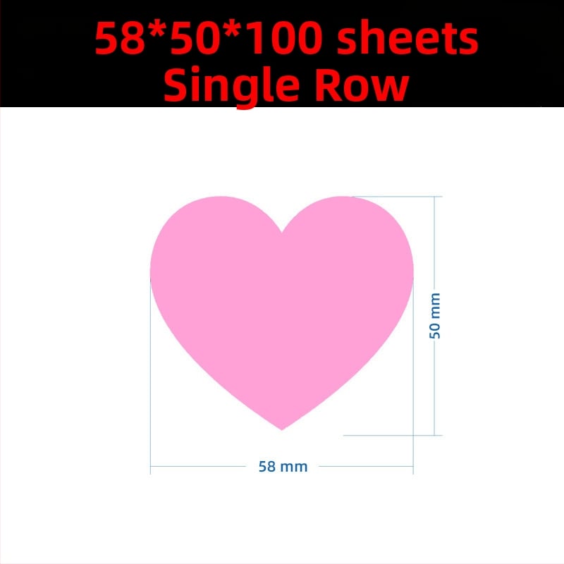 Цветен ръкописен етикет с голямо сърце – карикатурен самозалепващ етикет за имена, Wright Riley, материал: покрита хартия със лепило, персонализируем, подходящ за подарък