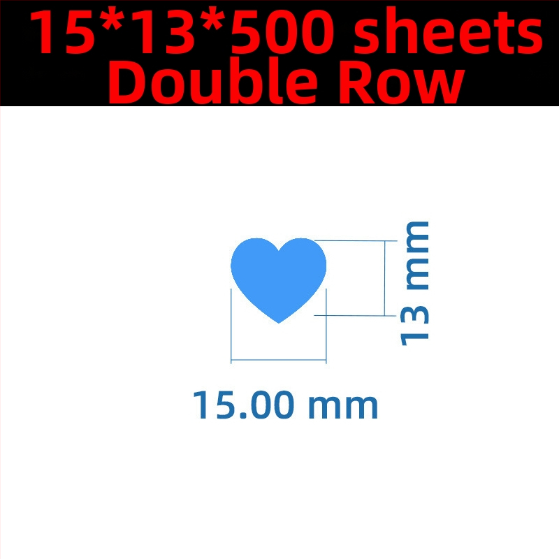 Цветен ръкописен етикет с голямо сърце – карикатурен самозалепващ етикет за имена, Wright Riley, материал: покрита хартия със лепило, персонализируем, подходящ за подарък