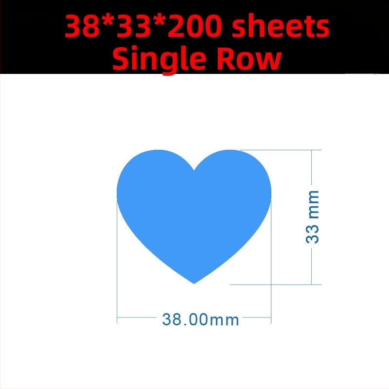 Цветен ръкописен етикет с голямо сърце – карикатурен самозалепващ етикет за имена, Wright Riley, материал: покрита хартия със лепило, персонализируем, подходящ за подарък