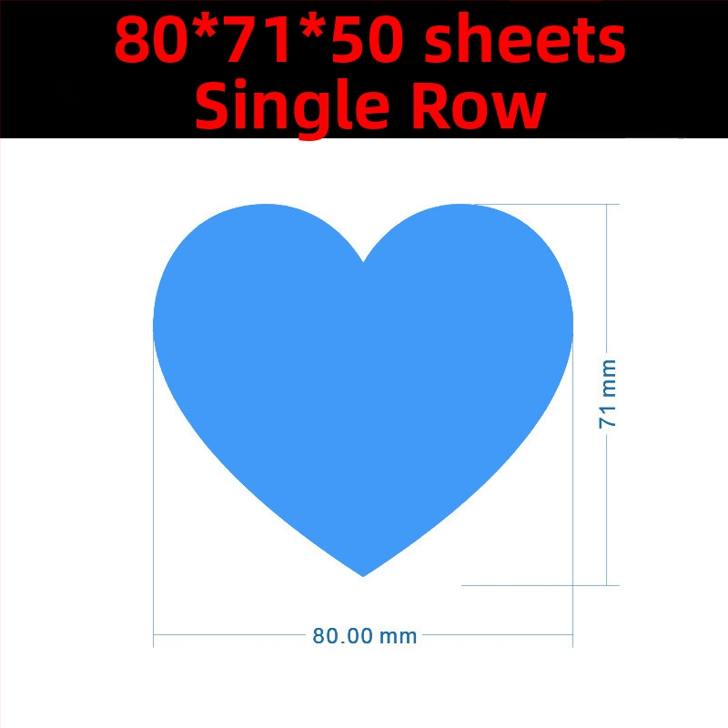 Цветен ръкописен етикет с голямо сърце – карикатурен самозалепващ етикет за имена, Wright Riley, материал: покрита хартия със лепило, персонализируем, подходящ за подарък