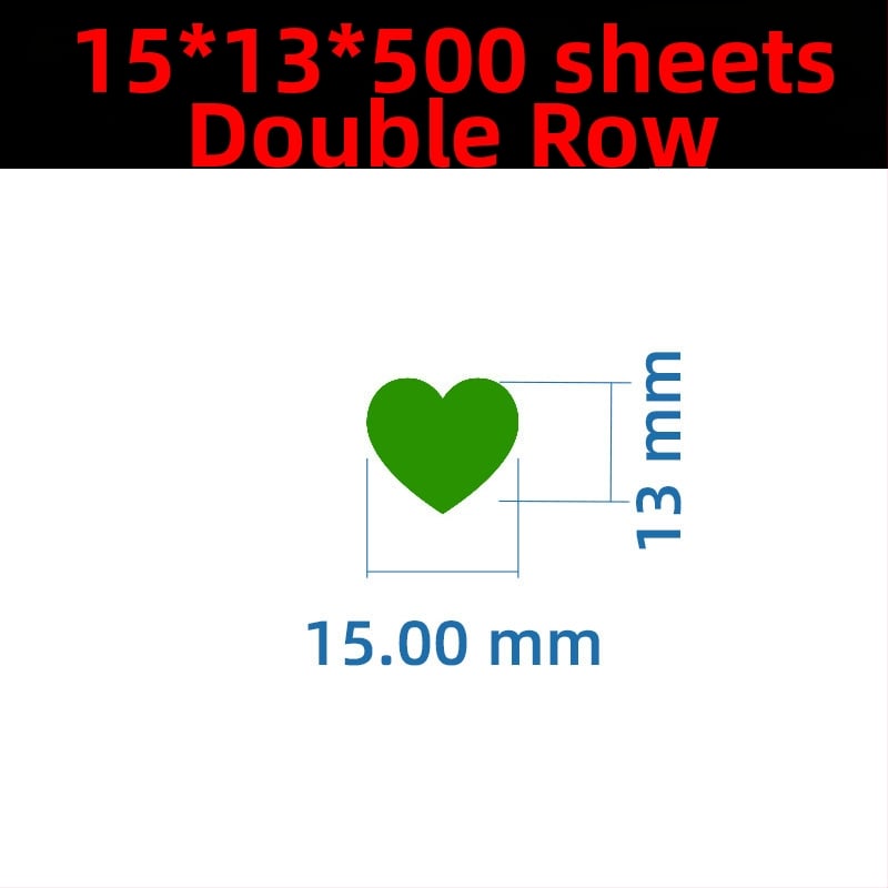 Цветен ръкописен етикет с голямо сърце – карикатурен самозалепващ етикет за имена, Wright Riley, материал: покрита хартия със лепило, персонализируем, подходящ за подарък