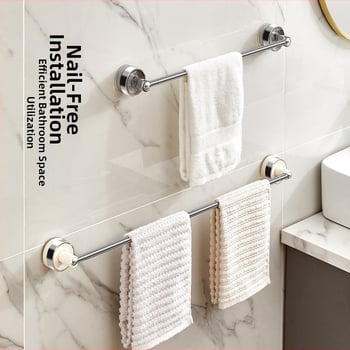 Suport prosop cu ventuză, montaj pe perete, din plastic, lansare mai 2025, ambalaj 49/42/30 buc., personalizare disponibilă