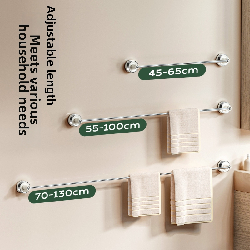 Suport prosop cu ventuză, montaj pe perete, din plastic, lansare mai 2025, ambalaj 49/42/30 buc., personalizare disponibilă