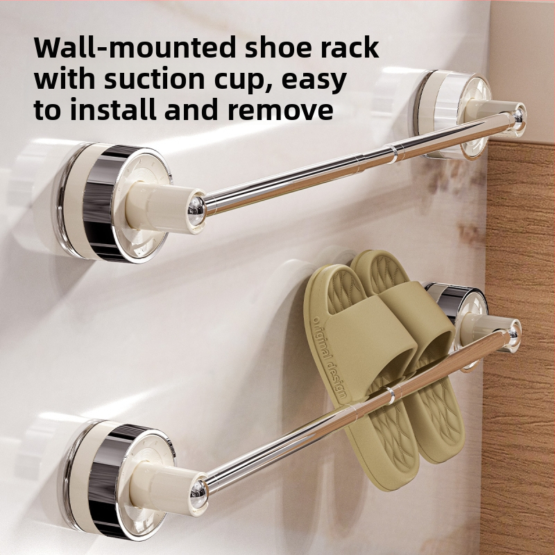 Suport prosop cu ventuză, montaj pe perete, din plastic, lansare mai 2025, ambalaj 49/42/30 buc., personalizare disponibilă